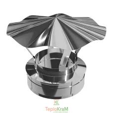 Грибок на димохід Ø 160/220 мм нерж/нерж 0,5 мм