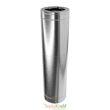 Труба-подовжувач 0,5 - 1 м Ø 200/260 мм нерж/оц 0,5 мм