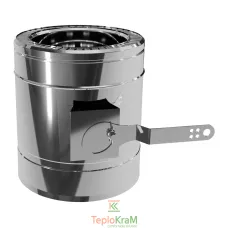 Регулятор тяги димоходу Ø 120/180 мм нерж/нерж 1 мм