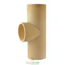 Керамічний трійник 90° димохідний PD-Refractories KS 14, Ø 140 мм, довжина 660 мм