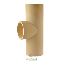 Керамічний трійник 90° димохідний PD-Refractories KS 20, Ø 200 мм, довжина 660 мм