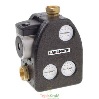 Термостатичний вузол Ladomatic Termovar Vexve 25-55, з насосом Grundfos UPS 25-40 130, температурою відкриття 55 °C