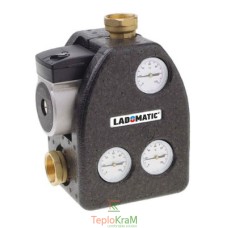Термостатичний вузол Ladomatic Termovar Vexve 25-61, з насосом Grundfos UPS 25-40 130, температурою відкриття 61 °C