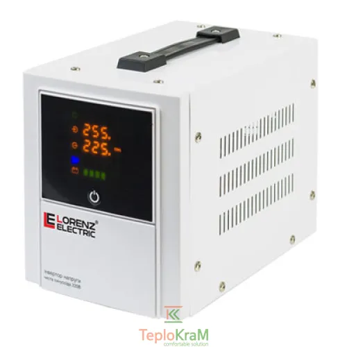 Інвертор напруги Lorenz Electric ЛІ-800С (500 Вт, вх. 140-275 В, вих. 220 В, чистий синус, 12 В АБ)