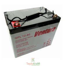 Акумулятор AGM Ventura GPL 12-80 AGM 12 В, 80 А/год