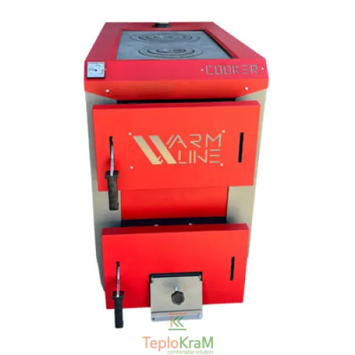 Котел твердопаливний з варильною поверхнею Warmline Cooker 21 кВт