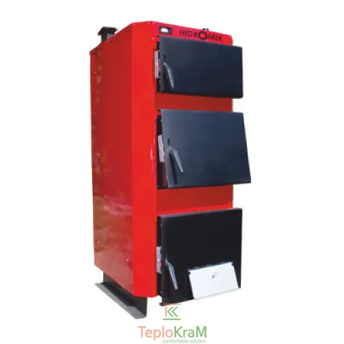 Котел твердопаливний Hidromix Standard Mechanical 25 кВт з механічним керуванням