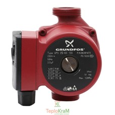 Насос циркуляційний Grundfos UPS 25-60 130
