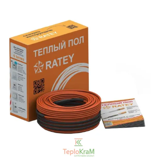 Двожильний нагрівальний кабель RATEY RD2 1480 Вт, 83 м