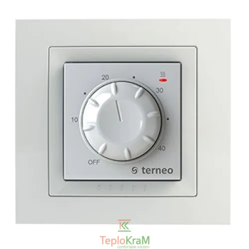 Терморегулятор TERNEO RTP White / Ivory