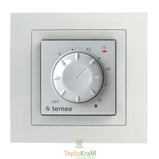 Терморегулятор TERNEO ROL White / Ivory