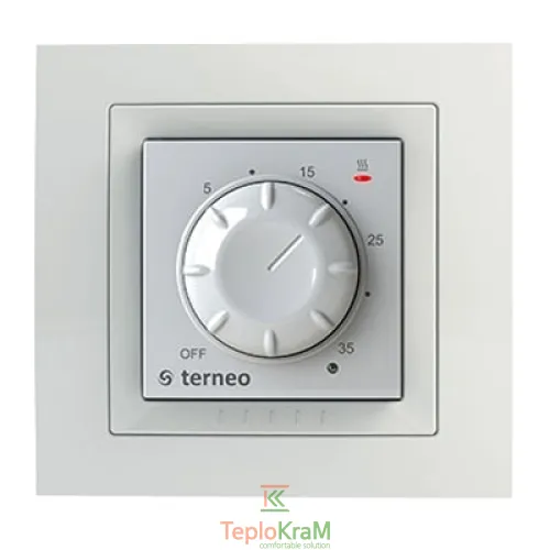 Терморегулятор TERNEO ROL White / Ivory