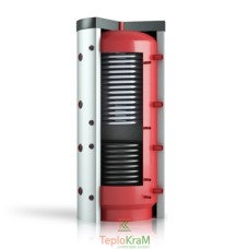 Акумулююча ємність Теплобак ВТА-1 1500 л, ВТ 1,9/НТ 2,3 м², поліестерова ізоляція в кожусі з ПВХ-тканини