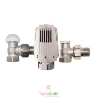 Термостатичний комплект HERZ Classic кутовий 1/2"