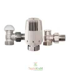 Термостатичний комплект HERZ Classic кутовий 1/2"