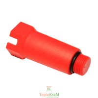 Пробка довга Wavin Ekoplastik зовнішня різьба 1/2"