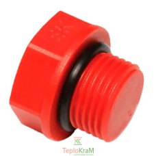 Пробка коротка Wavin Ekoplastik зовнішня різьба 1/2"