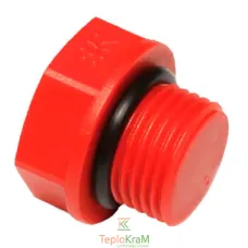 Пробка коротка Wavin Ekoplastik зовнішня різьба 1/2"