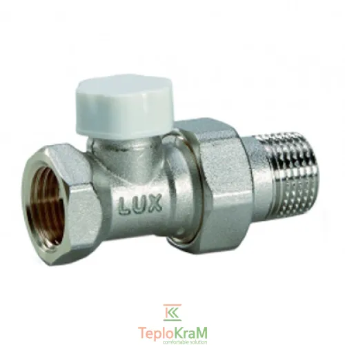 Прямий регулювальний клапан Luxor DD 121 G 1/2" відсічний 