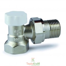 Кран радіаторний відсікаючий Luxor DS 1122 кутовий 1/2"