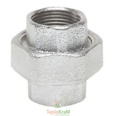 Американка прямая оцинкованная Gebo 330-7V внутренняя резьба 1 1/4"
