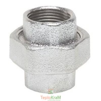 Американка прямая оцинкованная Gebo 330-9V внутренняя резьба 2"