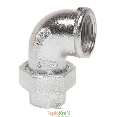 Американка кутова оцинкована Gebo 95-8V внтурішня різьба 1 1/2"