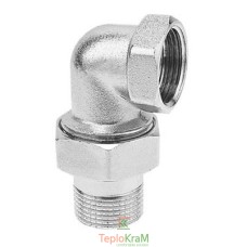 Американка кутова оцинкована Gebo 97-8V внутрішня різьба 1 1/2" / зовнішня різьба 1 1/2"