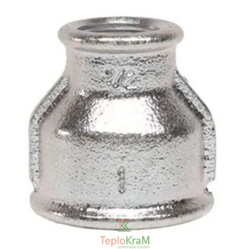 Муфта редукційна оцинкована Gebo 240-33V внутрішня різьба 1 1/2" х 1 1/4"