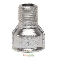 Перехідник редукційний оцинкований Gebo 246-37V внутрішня різьба 2" / зовнішня різьба 1 1/4"