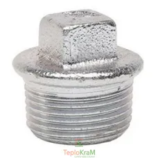 Заглушка внешняя оцинкованная Gebo 290-5V внешняя резьба 3/4"