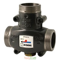 Термокран ESBE VTC512, зовнішня різьба Rp 1 1/2", температура відкриття 55 °C