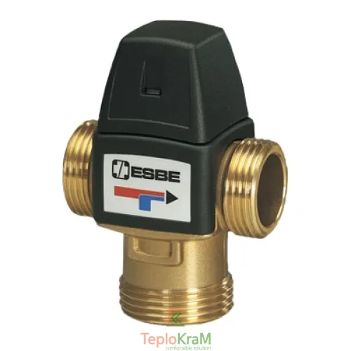 Термостатичний клапан ESBE VTA322, 35-60 °C, зовнішня різьба G 1", для ГВП