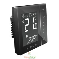 Цифровой термостат Salus VS30B с функцией NSB, черный