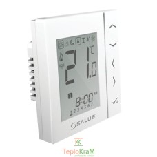 Цифровой термостат Salus VS35W з екраном LCD, білий