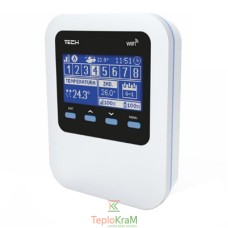 Беспроводной терморегулятор для радиаторного отопления TECH WiFi 8S
