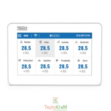 Дротова контрольна панель TECH M-9r на 32 зони, для монтажної планки L-9r, Wi-Fi