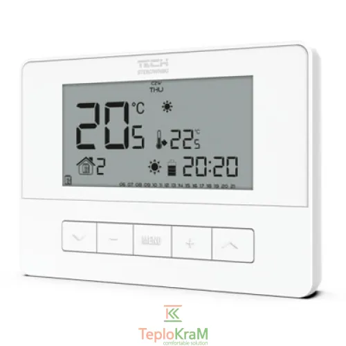 Дротовий програматор-термостат TECH ST-T-4.1 з функцією Optimum Start