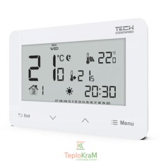 Проводной программатор-термостат TECH ST-293z v3 с функцией Optimum Start (возможность подключения теплого пола)