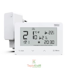 Беспроводной программатор-термостат TECH ST-293z v2 с функцией Optimum Start