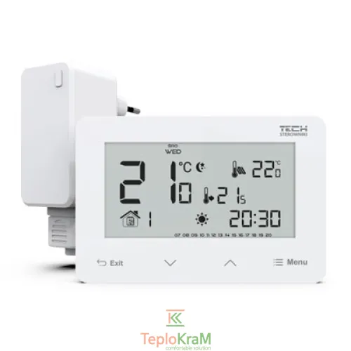 Беспроводной программатор-термостат TECH ST-293z v2 с функцией Optimum Start