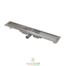 Водоотводный желоб Alcaplast APZ106-550 Professional Low, с порогами для цельной решетки