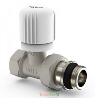 Радіаторний вентиль V&G VALOGIN, 1/2", ручного регулювання, прямий (VG-601101)