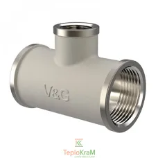 Трійник редукційний V&G VALOGIN, В 1 1/4"хВ 3/4"хВ 1 1/4" (VG-202205)