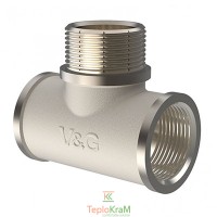 Трійник V&G VALOGIN, ВхЗхВ 3/4" (VG-202302)