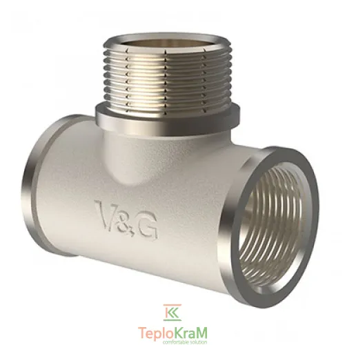 Тройник V&G VALOGIN, ВхНхВ 3/4" (VG-202302)