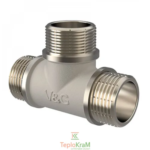 Трійник V&G VALOGIN, ЗхЗхЗ 3/4" (VG-202402)