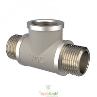 Тройник V&G VALOGIN, НхВхН 1/2" (VG-202501)