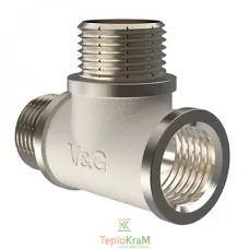 Трійник V&G VALOGIN, ЗхЗхВ 1/2" (VG-202601)