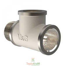 Трійник V&G VALOGIN, ЗхВхВ 1/2" (VG-202701)